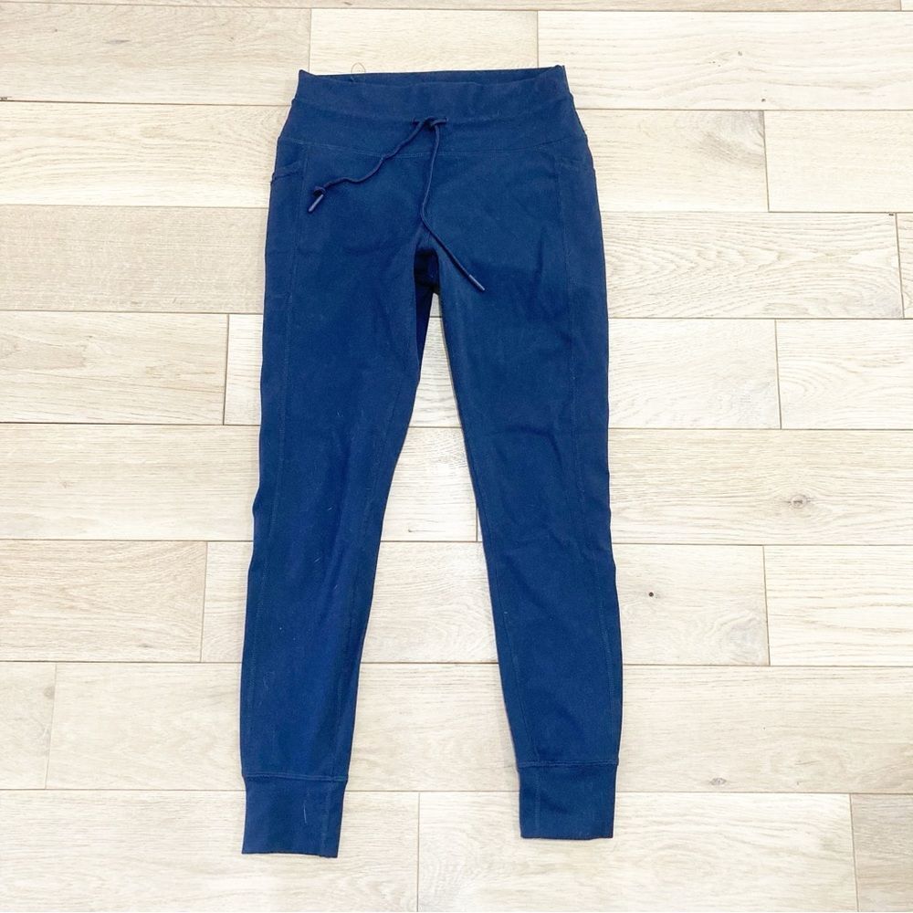 Spyder Blue Leggings Comfortable Tapered Design